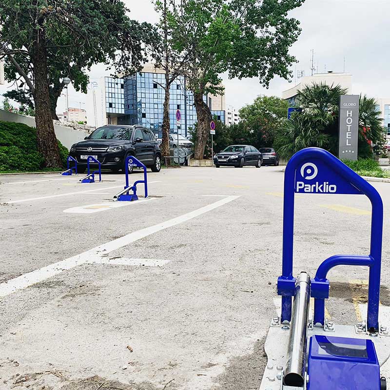 Arceau de parking automatique Parklio
