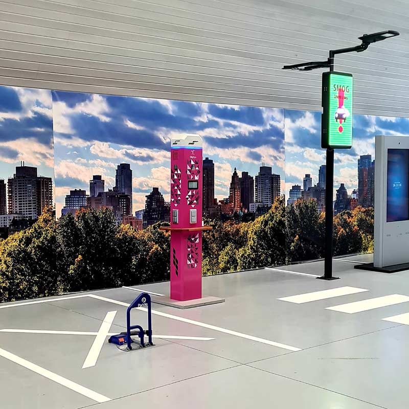 Arceau de parking automatique Parklio